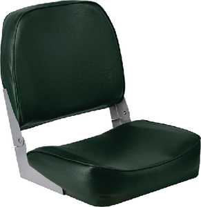 Wise Seating 3313713 Low Back Boat Seat 16" x 16.25" Green Marine Vinyl