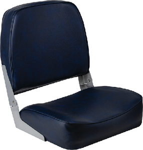 Wise Seating 3313711 Low Back Boat Seat Navy Blue Marine Grade Vinyl
