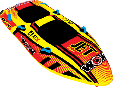 Wow Sports 171020 Jet Boat 2-Person Inflatable Towable Tube