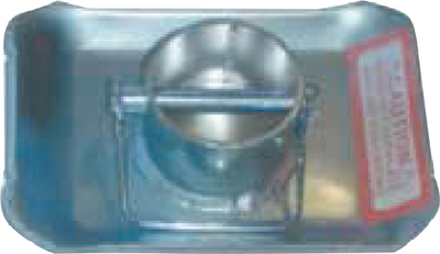 Pacific Rim Int'L JF-100-Z Jack Foot 1.7 Inch Height Zinc Plated