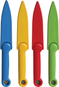 Progressive Int'L GT-3626 Color-Coded Food Safety Paring Knife Set