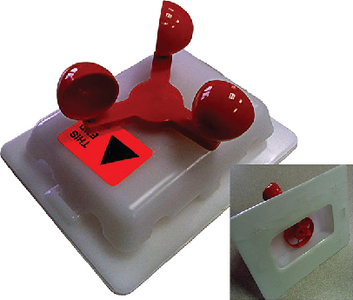 Shrinkwrap Accessories DS-683WPW Self-Adhesive Vent 4x5 Inch White