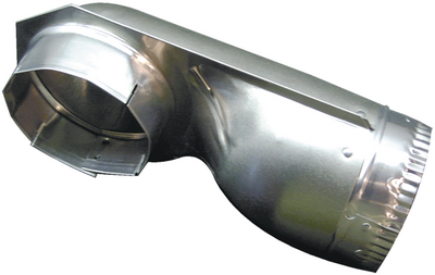 Westland Sales VI490D 90 Degree Low Profile Dryer Vent Elbow