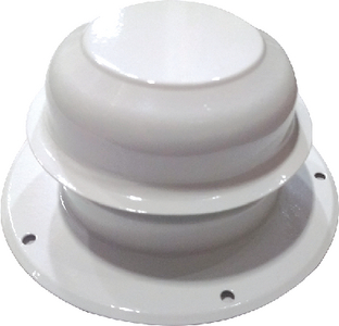 Heng's 10003-C Metal Plumbing Vent Cap White 2 Inch RV Roof