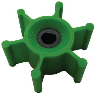 Jabsco 6303000724 Green Polyurethane Impeller Bulk Pack 24 Units