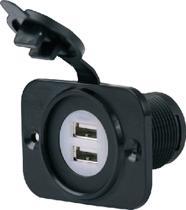 ParkPower by Marinco 12VDUSBRV Dual USB Charging Receptacle 12V-24V DC