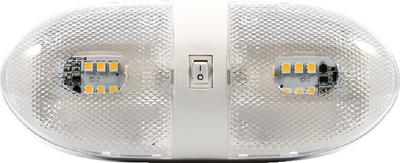 Camco 41321 LED Double Dome Light 320 Lumens