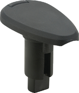 Attwood Marine 910T2PB7 LightArmor Plug-In Base 2-Pin Teardrop Series Black