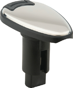 Attwood Marine 910T3PSB7 LightArmor Plug-In Base 3-Pin Teardrop 316 Stainless Steel