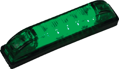 Sea-Dog Line 4014471 12V LED Strip Light 4 Inch Green