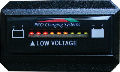 Dual Pro BFGHLITH Lithium Battery Gauge Rectangle Horizontal Display