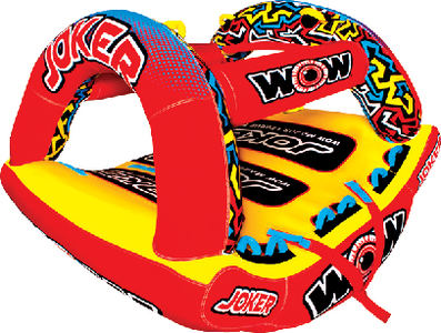 Wow Sports 211020 Joker 3-Person Inflatable Towable Tube