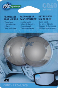 K-Source C040 Frameless Blind Spot Mirror 2-Pack