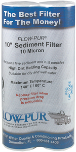 Flowmatic Systems F560021 10 Micron Sediment Water Filter 2-Pack
