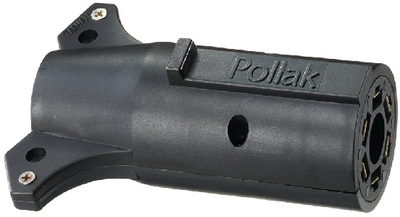 RV Designer P719 7-Way RV to 6-Way Round Trailer Wiring Adapter