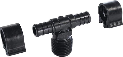 Flair-It Sales 30822 PEXLock Male Tee Fitting 1/2 Inch x 1/2 Inch x 1/2 Inch MPT