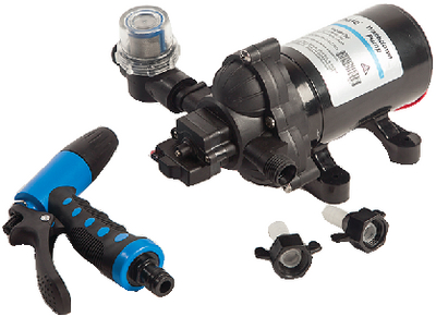 Whale Water Systems WD4517T High Pressure Wash Down Pump Kit 4.5 GPM 70 PSI 12V