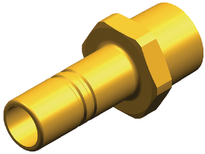 Whale Water Systems WX1534B Quick Connect Stem NRV Adaptor Male 1/2" NPT