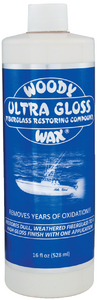 Woody Wax COMP16 Ultra Gloss Fiberglass Restoring Compound 16 oz