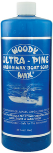 Woody Wax WSH32 Boat Soap Ultra Pine 32 oz Marine Wash & Wax