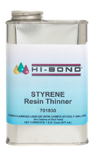 Hi Bond 701930 Styrene Reducer for Polyester Resins and Gel Coats, Quart