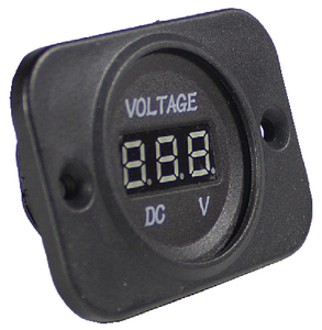 WirthCo 20600 DC Digital Voltage Meter 6-30V Illuminated Display