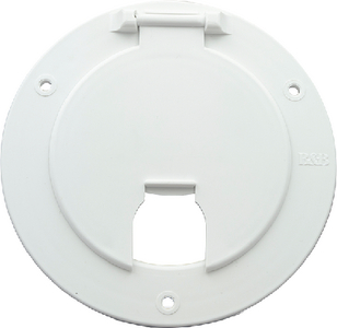Thetford 94331 Round Electric Cable Hatch Power Inlet Door