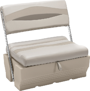 Wise Seating BM11521066 Premier Flip Flop Boat Seat with Swingback Arms