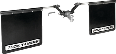 Cruiser Accessories 00112 Rock Tamers Adjustable Mudflap System 24x24 for 3" Receiver