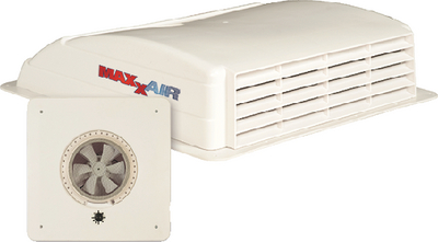 Rv Products-Airxcel (maxx Air Vent) 0003801 Maxxair Mini Vent Deluxe with Fan and LED Light White