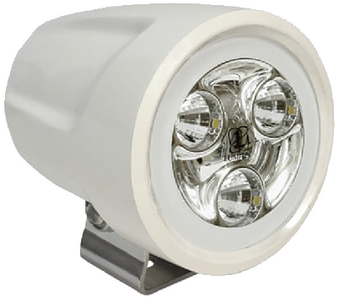 Lumitec 101422 Pinnacle LED Flood Light White Housing White Bracket Mount