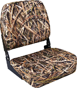 Wise Seating 8WD618PLS-728 Camouflage Fold-Down Boat Seat Mossy Oak Shadowgrass Blades