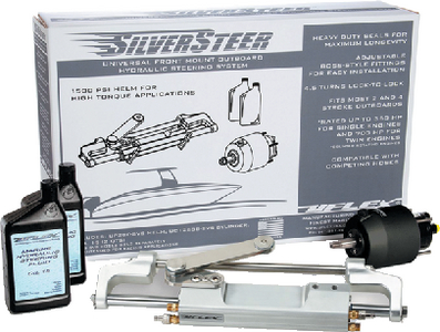 Uflex SILVERSTEERXP2T Universal Front Mount Outboard Hydraulic Steering System
