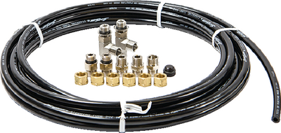 Teleflex HF6007 SeaStar Hydraulic Steering Fitting Kit with 25' Tubing for -3 Series Helms