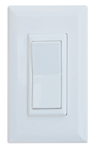 Diamond Group DG52595VP Speed Box Decor Rocker Switch with Cover 15 Amp White