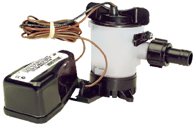 Seachoice 19001 Bilge Pump Combo 750 GPH with Automatic Float Switch