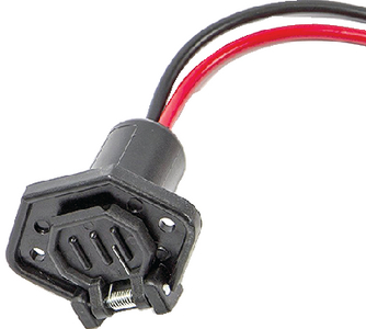 Sierra WH10560 12V Trolling Motor Socket with 10-Inch Wire Lead