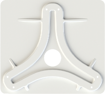 King Controls MB8200 Jack Antenna Roof Mount Adapter