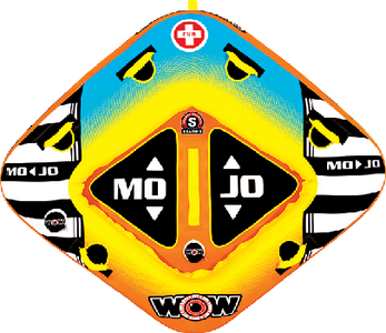 Wow Sports 161060 Mojo 2-Person Inflatable Towable Tube