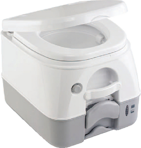 Sealand 9108552692 Dometic 2.5 Gallon Full Size 975MSD Portable Toilet With Push Button Flush