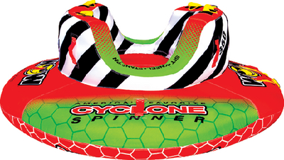 Wow Sports 201070 Cyclone 2-Person Inflatable Towable Tube