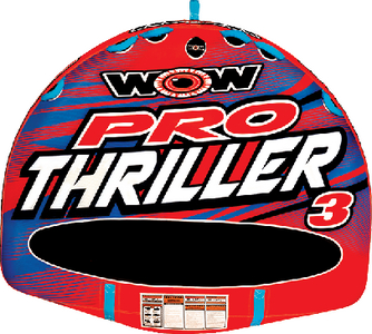 Wow Sports 201095 Super Thriller Pro Series Towable Tube 1-3 Riders