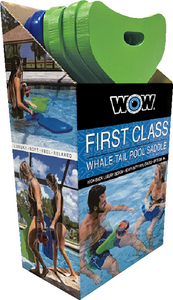 Wow Sports 202070 Dipped Foam Saddle Pool Seat Green 6-Pack