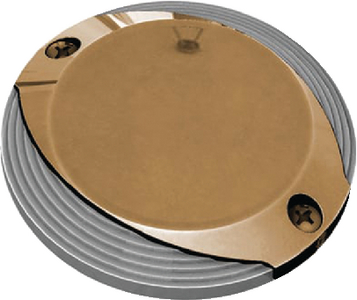 Lumitec 101630 Scallop Pathway Light 4 Inch Warm White Bronze Bezel