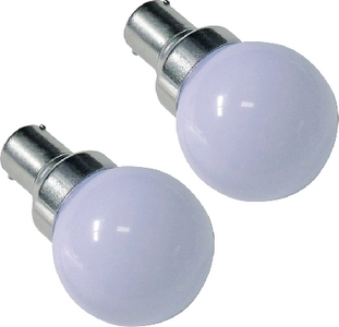 Diamond Group DG726151VP LED Vanity Bulb 1156 BA15S Base 2-Pack