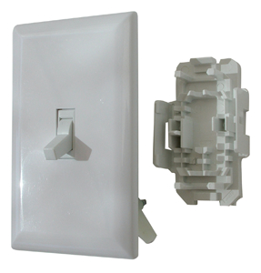 Diamond Group DG151TVP Self-Contained Switch Box White