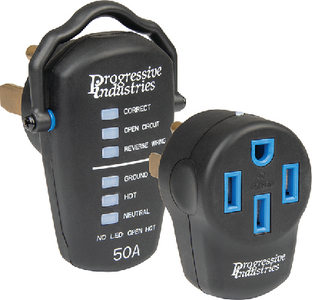 Progressive Industries PSK-50 Portable RV Surge Protector 50 Amp