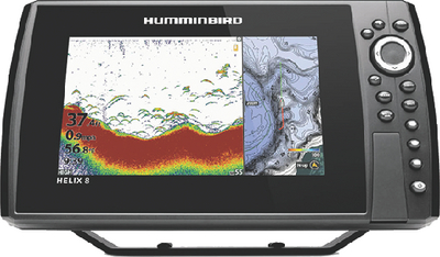 Humminbird 411430-1 HELIX 12 CHIRP GPS G4N Fish Finder Chartplotter