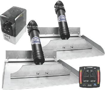 Bennett 249OBI BENNETT MARINE 24X9 HYDRAULIC TRIM TAB SYSTEM WITH ONE BOX