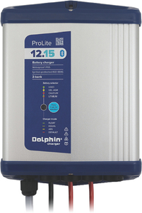 Scandvik 99225 Dolphin Prolite Series 12V 25 Amp Battery Charger